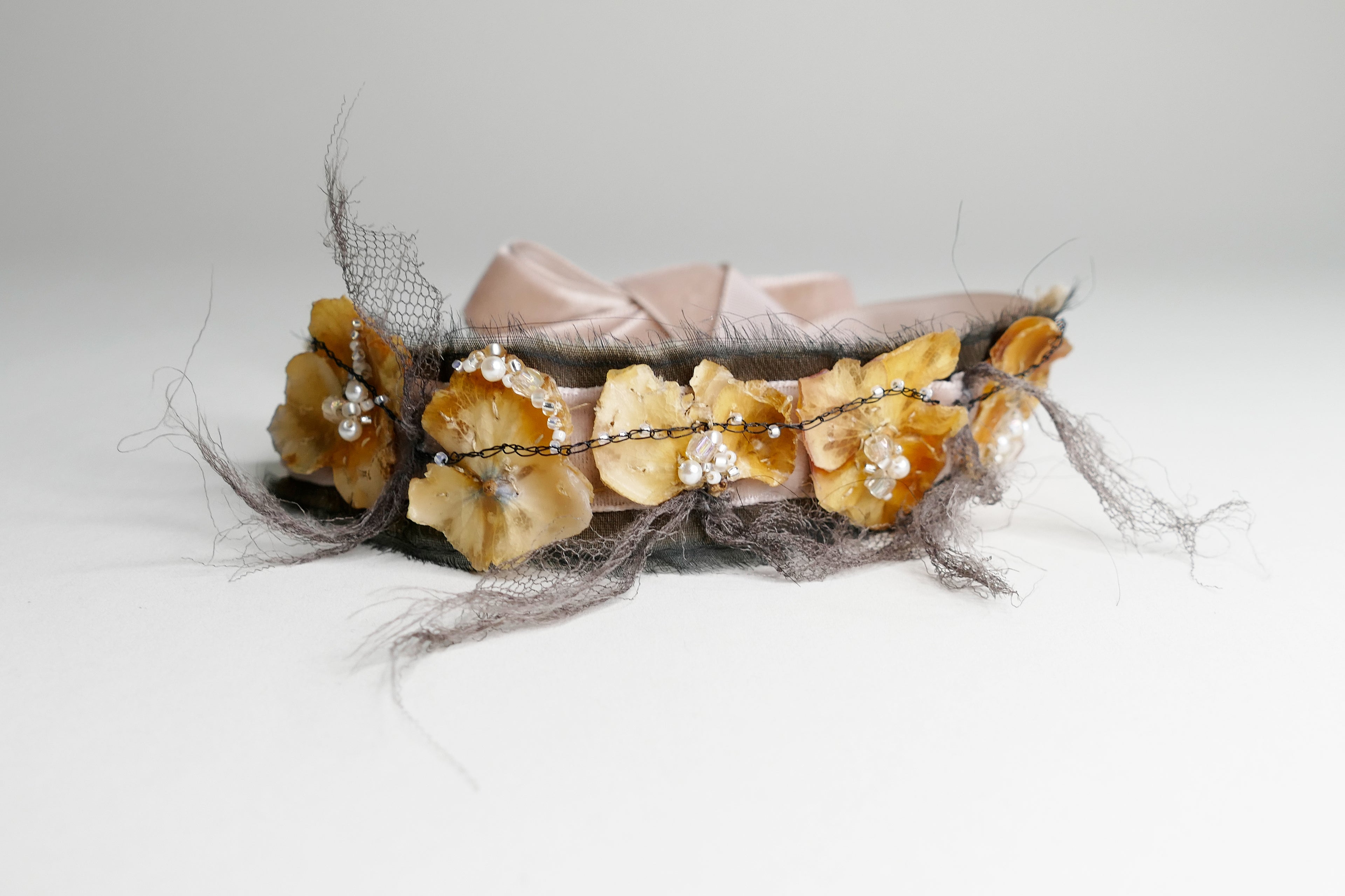 Hydrangea Choker Necklace