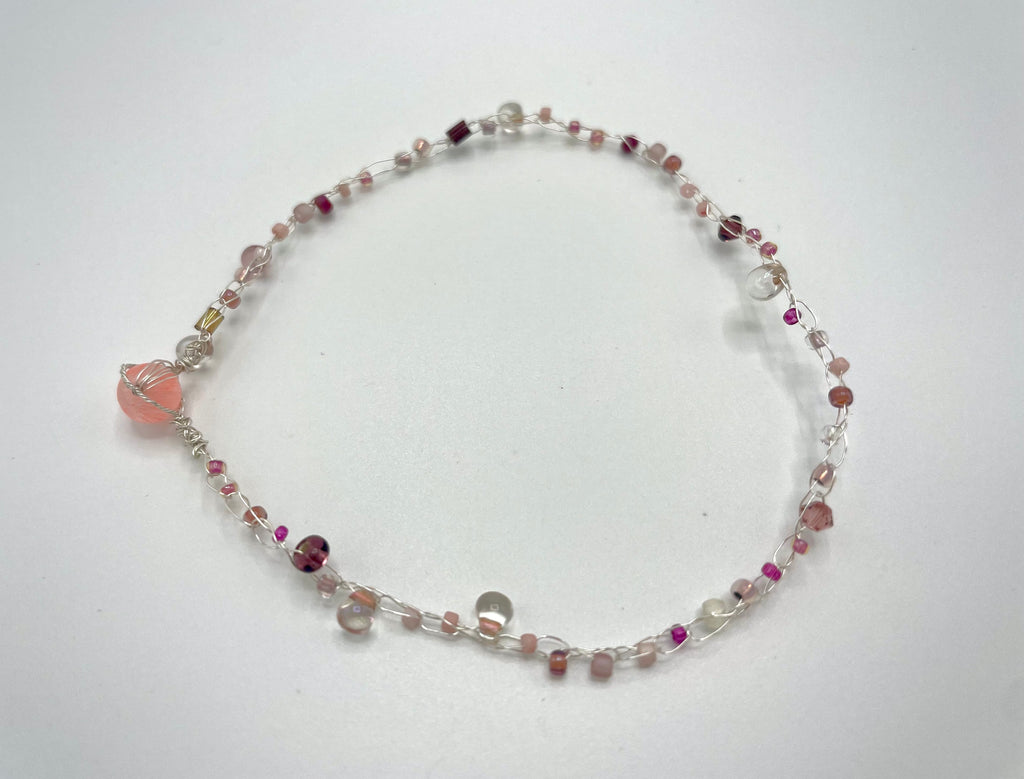 'Bergamot' Beaded Wire Bracelet