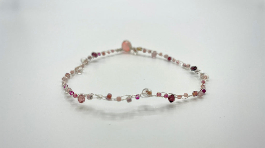 'Bergamot' Beaded Wire Bracelet
