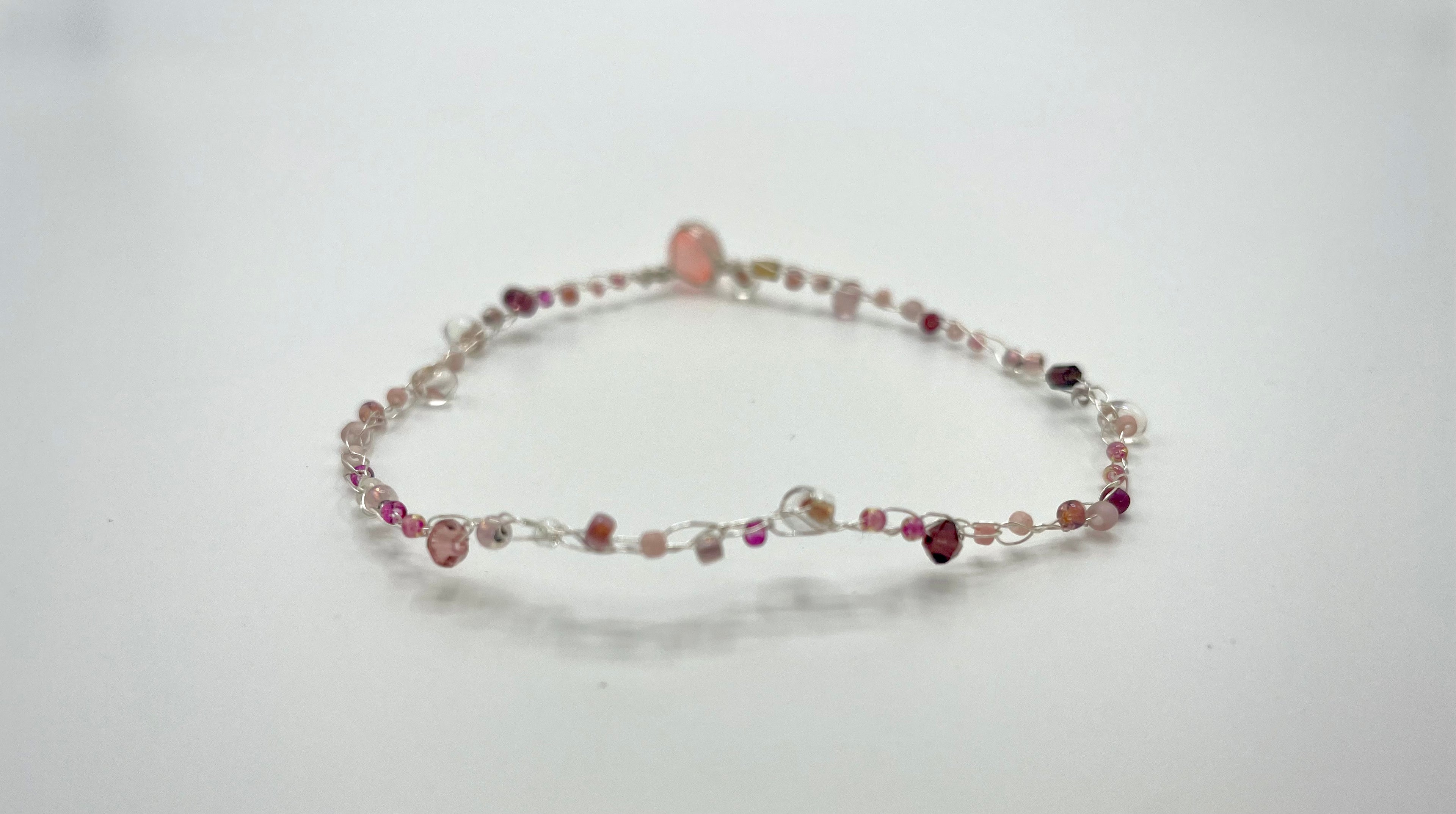 'Bergamot' Beaded Wire Bracelet