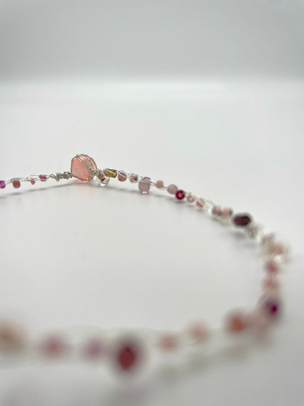 'Bergamot' Beaded Wire Bracelet